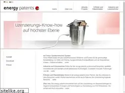 Sites similar to energypatents.de