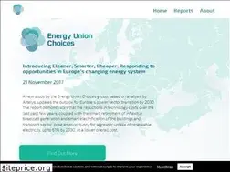 Sites similar to energyunionchoices.eu