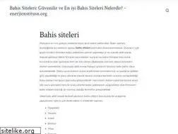 Sites similar to enerjienstitusu.org