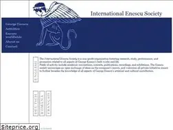 Sites similar to enescusociety.org