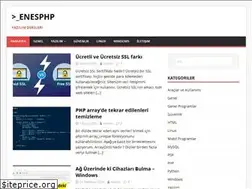 Sites similar to enesphp.com