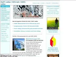 Sites similar to enev-online.de