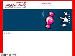 Sites similar to enfance-majuscule.fr