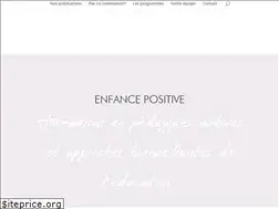Sites similar to enfance-positive.com