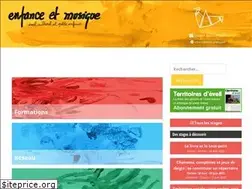 Sites similar to enfancemusique.asso.fr