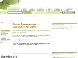 Sites similar to enfant-environnement.com