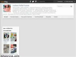 Sites similar to enfantbebeloisir.over-blog.com