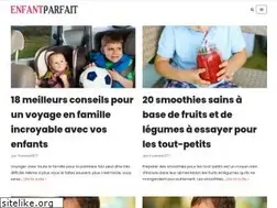 Sites similar to enfantparfait.com