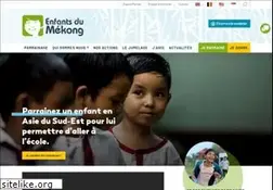 Sites similar to enfantsdumekong.com