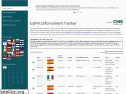 Sites similar to enforcementtracker.com