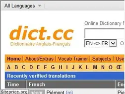 Sites similar to enfr.dict.cc