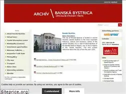 Sites similar to eng.banskabystrica.sk