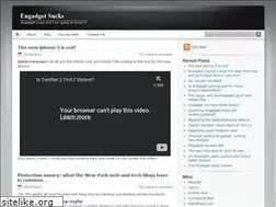 Sites similar to engadgetsucks.wordpress.com