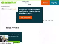 Sites similar to engage.us.greenpeace.org