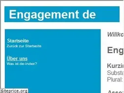 Sites similar to engagement.de-index.net