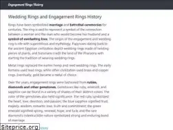 Sites similar to engagementringshistory.com