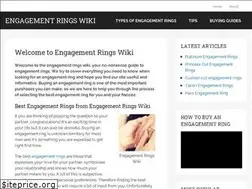 Sites similar to engagementringswiki.com
