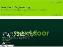 Sites similar to engblog.nextdoor.com