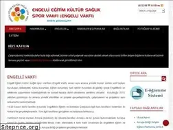 Sites similar to engellivakfi.org