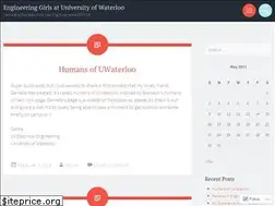 Sites similar to engiegirlsatuwaterloo.wordpress.com