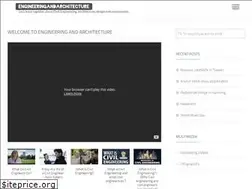 Sites similar to engineeringandarchitecture.com