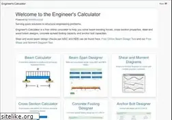 Sites similar to engineeringcalculator.net