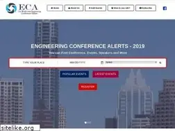 Sites similar to engineeringconferencealerts.com
