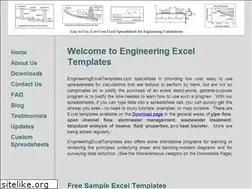 Sites similar to engineeringexceltemplates.com