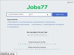 Sites similar to engineeringjobs77.com