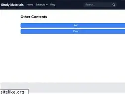 Sites similar to engineeringstudymaterials.com