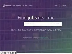 Sites similar to engineerjobs.cybercoders.com