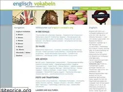 Sites similar to englisch-vokabeln.org