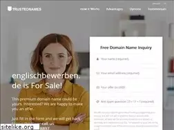 Sites similar to englischbewerben.de