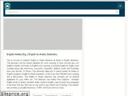 Sites similar to english-arabic.org
