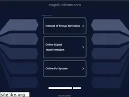 Sites similar to english-idioms.com