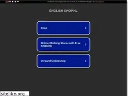 Sites similar to english-shop.nl