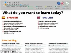 Sites similar to english-spanish.com