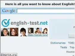 Sites similar to english-test.net