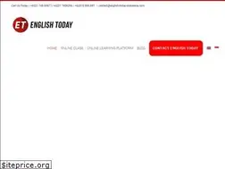 Sites similar to english-today-online.com