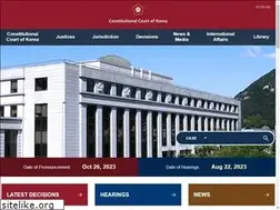 Sites similar to english.ccourt.go.kr
