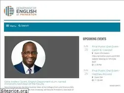Sites similar to english.princeton.edu
