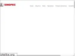 Sites similar to english.sinopec.com