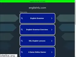 Sites similar to english4u.com