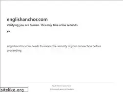 Sites similar to englishanchor.com