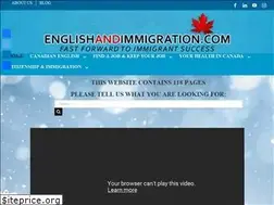 Sites similar to englishandimmigration.com