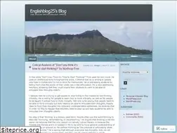 Sites similar to englishblog25.wordpress.com