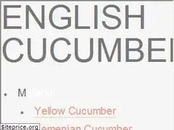 Sites similar to englishcucumber.com