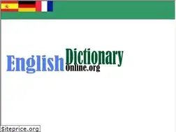 Sites similar to englishdictionaryonline.org