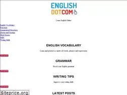 Sites similar to englishdotcom.net