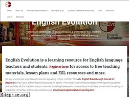Sites similar to englishevolutionlearning.com